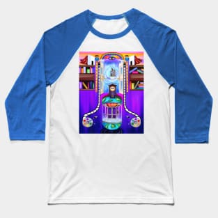 Glass Elevator to Heaven Baseball T-Shirt